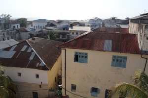 View from a rooftop terrace