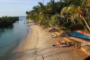 Beautiful beach located 10 minutes walk from our home