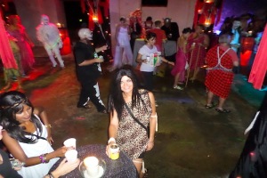 Jane at the Haloween-party. But where is Tarzan?