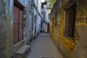 On of many hundred old and narrow streets.